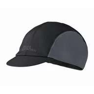 Czapki męskie - Czapka rowerowa Jack Wolfskin GRAVEX CAP black - M - miniaturka - grafika 1