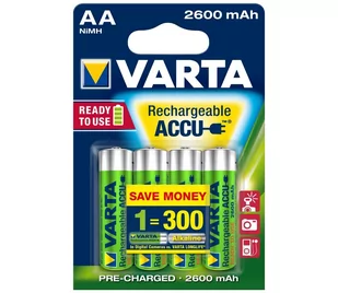 Varta AKUMULATORKI 2600 MAH 4X AA 5716101404 - Ładowarki i akumulatory - miniaturka - grafika 4