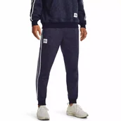 Spodnie męskie - Spodnie dresowe męskie Under Armour Essential Heritage Fleece Jogger - miniaturka - grafika 1