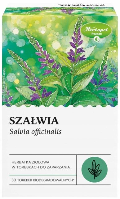 Szałwia herbata ziołowa Herbapol Poznań 30 saszetek