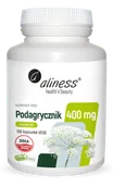 Suplementy diety - Aliness Podagrycznik Ekstrakt 10:1 400 mg Układ Pokarmowy Metabolizm (100 kaps) VEGE Aliness ALI-174 - miniaturka - grafika 1