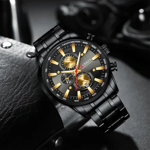 Zegarek Curren ZEGAREK MĘSKI CURREN 8351 (zc022c) - CHRONOGRAF 8351 - Zegarki męskie - miniaturka - grafika 3