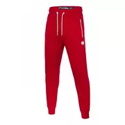 Odzież taktyczna i umundurowanie - Spodnie dresowe Pit Bull Cotton Terry Small Logo '23 - Czerwone RATY 0% | PayPo | GRATIS WYSYŁKA | ZWROT DO 100 DNI - miniaturka - grafika 1
