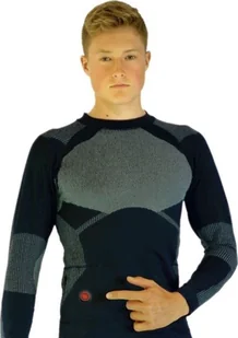 Glovii Zestaw bielizny termoaktywnej czarny r. L - Bielizna sportowa męska - miniaturka - grafika 1