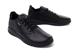 GEOX U927FA AERANTIS 00043 C9997 black, półbuty/sneakersy męskie - Geox - Półbuty męskie - miniaturka - grafika 1