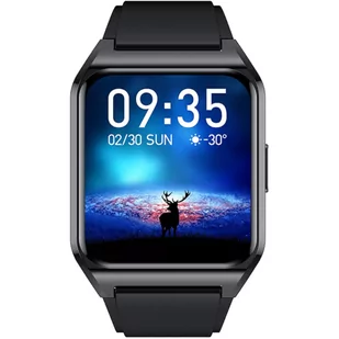 Rubicon RNCE89 Czarny - Smartwatch - miniaturka - grafika 1