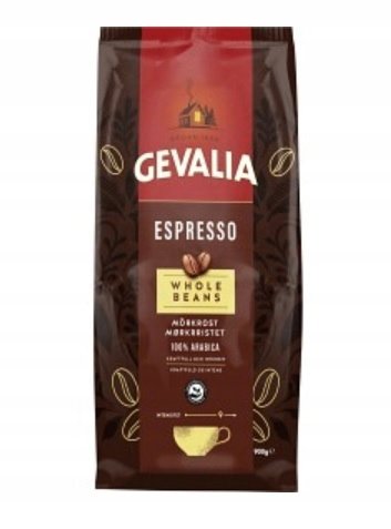 Kawa Ziarnista Arabika Gevalia Espresso 900 g Szwedzka