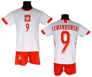 LEWANDOWSKI koszulka + spodenki POLSKA ME24 - Piłka nożna - miniaturka - grafika 1
