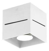 Lampy sufitowe - Lampex Plafon Quado PRO 1, biały, 10x10 cm - miniaturka - grafika 1