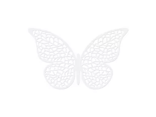 PartyDeco Dekoracje papierowe Motyl, 8 x 5cm, 1op. ZPM2D - Gadżety dla niej i dla niego - miniaturka - grafika 1