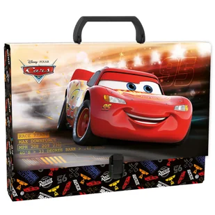 Derform Teczka twarda z rączką Cars 50 - Teczki i skoroszyty - miniaturka - grafika 1