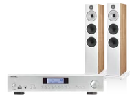 Zestawy stereo - Rotel A14 MKII (srebrny) + 603 S3 (dąb) - miniaturka - grafika 1