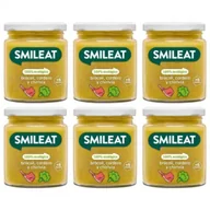 Dania dla dzieci - Smileat Słoiczek z ekologicznym brokułem, jagnięciną i pasternakiem po 6 miesiącu Zestaw 6 x 230 g Bio - miniaturka - grafika 1