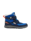 Buty dla chłopców - Jack Wolfskin Polar Bear-b Texapore Mid Vc K, Buty zimowe dla dzieci, Crisp Cobalt, 34 EU - miniaturka - grafika 1
