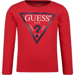Guess Longsleeve | Regular Fit - Koszulki dla chłopców - miniaturka - grafika 1