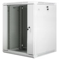 Szafy rack - Lanberg Szafa 19" 15U, 600x600, szara, FLAT PACK WF01-6615-10S - miniaturka - grafika 1