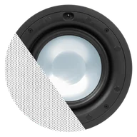 Głośniki i kolumny - Audac PVS CELO8S High-end 8\" ceiling subwoofer White version CELO8S - miniaturka - grafika 1