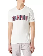 Koszulki męskie - Champion T-shirt męski, Offwhite (Bdb), M - miniaturka - grafika 1