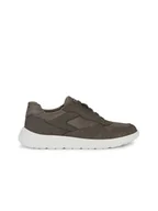 Trampki męskie - Geox Sneakersy "Portello" w kolorze khaki - miniaturka - grafika 1