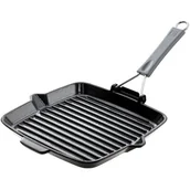 Patelnie - Zwilling Patelnia zeliwna grillowa 24 cm | - miniaturka - grafika 1