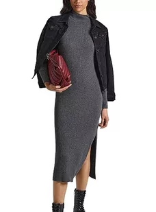 Pepe Jeans Sukienka damska Dalia, Szary (ciemnoszary Marl), XS - Sukienki - miniaturka - grafika 1