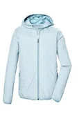 Kurtki damskie - killtec Damska kurtka funkcyjna/kurtka przeciwdeszczowa z kapturem, pakowalna KOS 109 WMN JCKT, niebieska (Bali), 46, 42955-000 - miniaturka - grafika 1