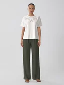 Koszulki i topy damskie - Vila Koszulka "Vipavia" w kolorze białym - miniaturka - grafika 1