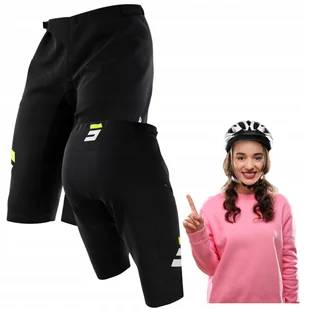 Spodenki Rowerowe Męskie Na Rower Kolarskie Sportowe Czarne Rozm 28 - Spodenki rowerowe - miniaturka - grafika 1