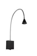 Lampy ścienne - Lucide LUC BUDDY Kinkiet LED 3W L8cm B5cm H6cm Czarny 18293/03/30 18293-03-30 - miniaturka - grafika 1
