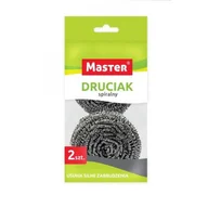 Ściereczki, gąbki, czyściki - Master Druciak Spiralny Mega 2SZT Nierdzewny S-137 - miniaturka - grafika 1