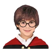 Dodatki do strojów karnawałowych - Peruka Dziecięca Czarodziej Z Akademii - miniaturka - grafika 1