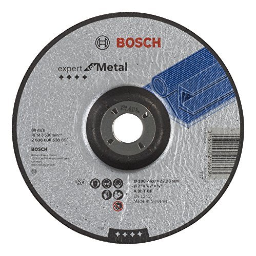 Bosch Tarcza ścierna, wygięta, do metalu A 30 T BF, 180 mm, 22,23 mm, 4,8 mm, 26