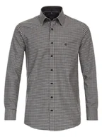 Koszule męskie - CASAMODA Koszula - Comfort fit - w kolorze czarno-szarym - miniaturka - grafika 1