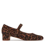 Baleriny - Baleriny Balagan Dora Brązowy - miniaturka - grafika 1