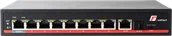 Switche - SWITCH POE GETFORT 8+1+SFP Gigabit Ethernet 120W  -  - 38 sklepów w całej Polsce - miniaturka - grafika 1
