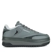 Sneakersy damskie - Sneakersy Reebok Club C Extra 100201421 Czarny - miniaturka - grafika 1