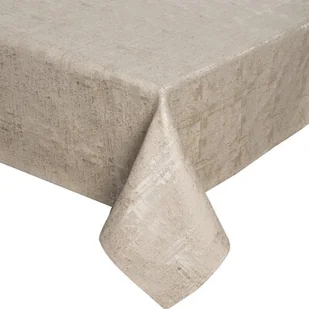 Obrus EUROFIRANY Colette 140 x 220 cm Złoty - Obrusy i serwetki - miniaturka - grafika 1