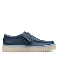 Półbuty męskie - Półbuty Clarks Torhill Lo 26176216 Granatowy - miniaturka - grafika 1