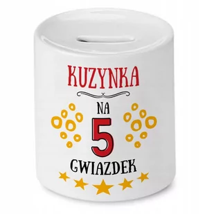 Skarbonka Dla Kuzynki na Urodziny na Prezent z Nadrukiem ze Zdjęciem - Skarbonki - miniaturka - grafika 1