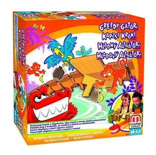 Mattel Głodny Aligator - Gry planszowe - miniaturka - grafika 1