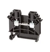 Kostki, złączki, wtyczki - Pokój SI Złączka-szynowa-gwintowana-ZUG-4-czarny A11-A233 - miniaturka - grafika 1