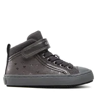 Buty dla dziewczynek - Trampki Geox J Kalispera G. I J744GI 0DHAJ C1006 M Szary - miniaturka - grafika 1