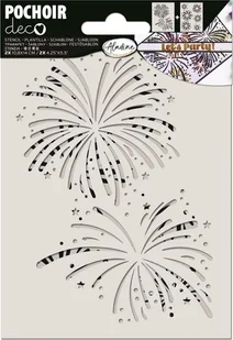 Aladine 2 Szablony 10,8x14 Fajerwerki - Zabawki kreatywne - miniaturka - grafika 1