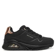 Buty dla dziewczynek - Sneakersy Skechers Uno Gen1 310545L/BBK Czarny - miniaturka - grafika 1