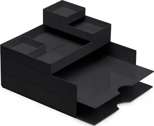 Moxom Zestaw pojemników MOXOM Modular Desk Set, 320x260x60mm, 6 szt., czarny - Pudła i pojemniki do przechowywania Moxom Zestaw pojemników MOXOM Modular Desk Set, 320x260x60mm, 6 szt., czarny - Pudła i pojemniki do przechowywania - miniaturka - grafika 1