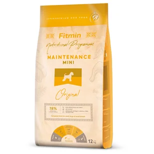 Fitmin Program Mini Maintenance - 12 kg - Sucha karma dla psów - miniaturka - grafika 1