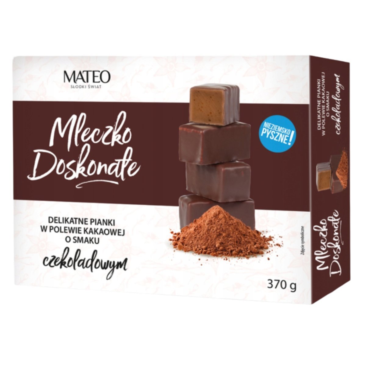 Mateo Pianka Czekoladowa Mleczko Doskonałe Nuta Kakao Słodka Chwila 370G