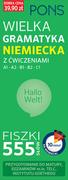 Książki do nauki języka niemieckiego - Fiszki 555. Wielka gramatyka niemiecka PONS. Poziom A1/B2 - miniaturka - grafika 1