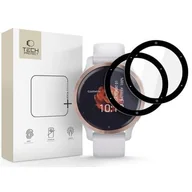 Akcesoria do smartwatchy - Szkło hybrydowe TECH-PROTECT Glass Flex do Garmin Venu 2S Czarny (2 szt.) - miniaturka - grafika 1