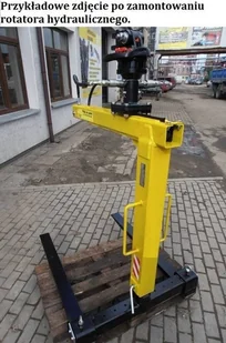 HYLDROBLE Widły do palet hydrauliczne - do wyboru łącznik między rotatorem a widłami (udźwig: 2 T, długość wideł: 1000mm, robocza: 170cm) 80879958 - Wyposażenie gospodarstwa rolnego - miniaturka - grafika 5